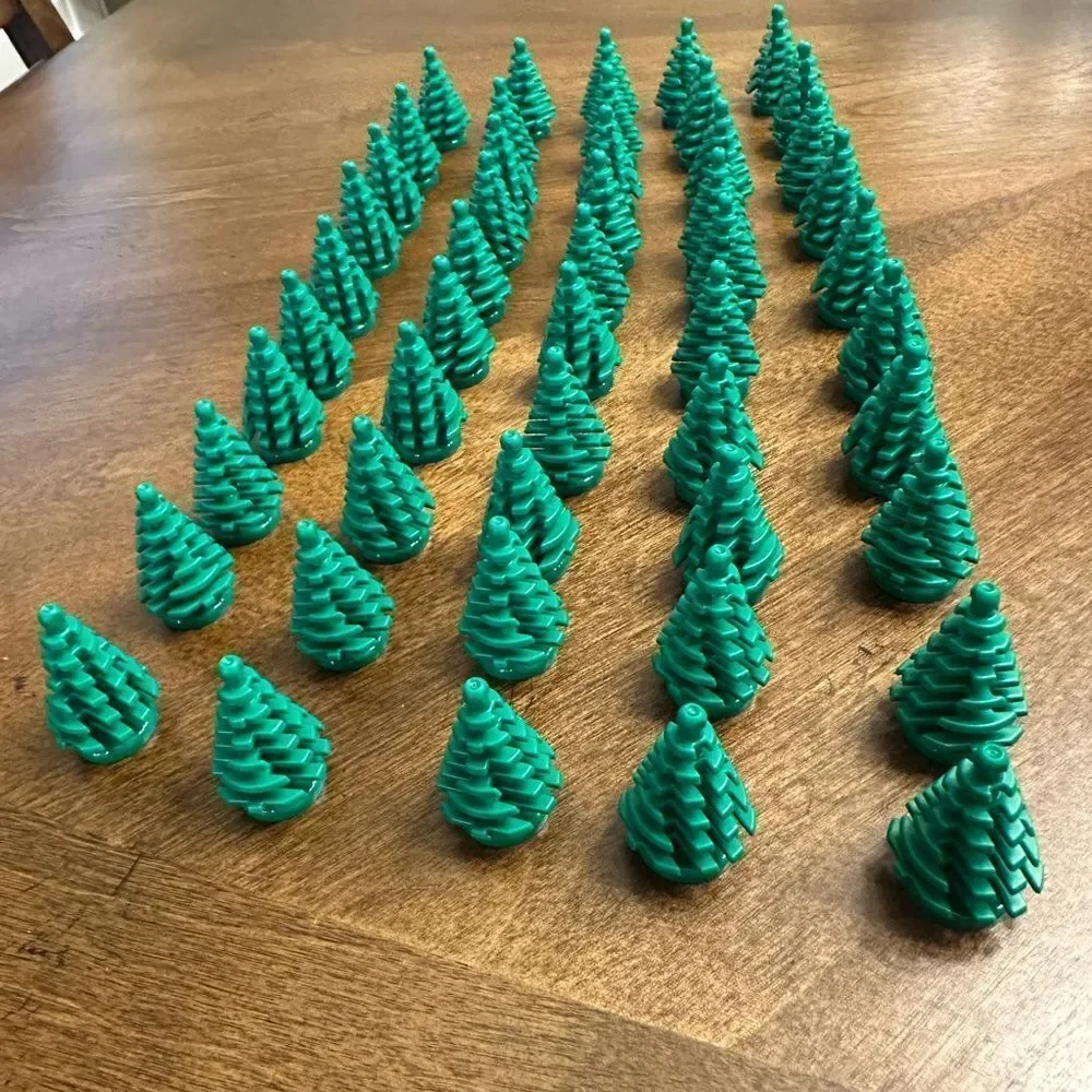 LEGO Trees evergreen Genuine LEGO #2435 50 in lot
